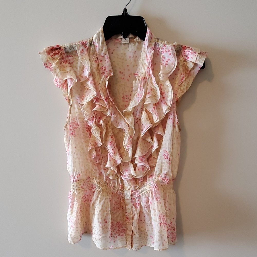 Floral Sheer Blouse